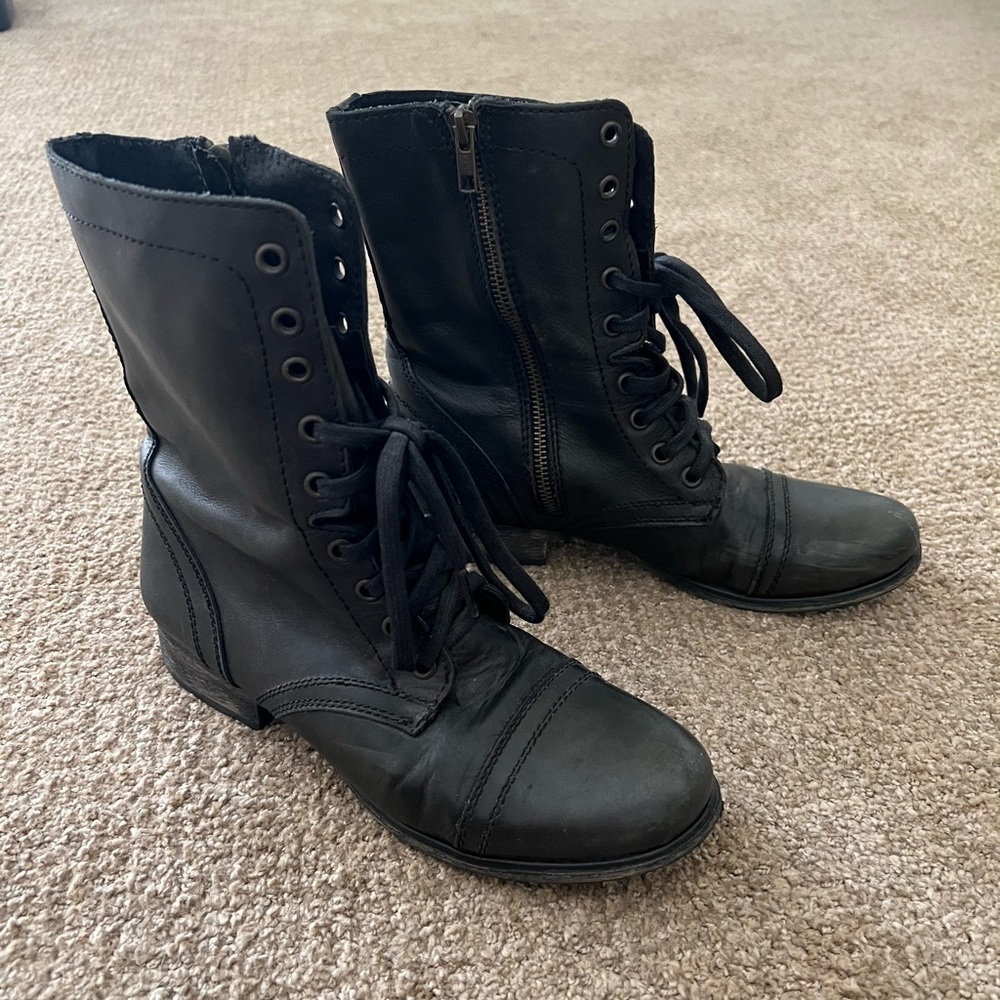 Steve Madden Combat Boots